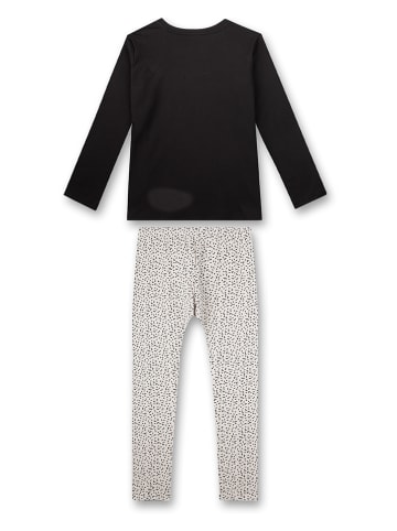 Sanetta Pyjama zwart/grijs