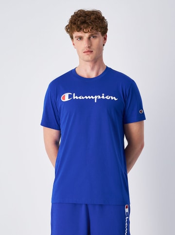 Champion Koszulka w kolorze niebieskim