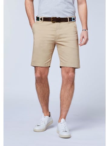 Polo Sylt Bermudy w kolorze beżowym