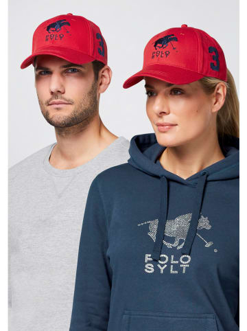 Polo Sylt Czapka w kolorze czerwonym