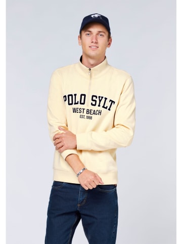 Polo Sylt Sweatshirt in Hellgelb