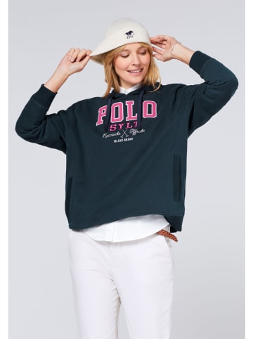 Polo Sylt Hoodie in Dunkelblau