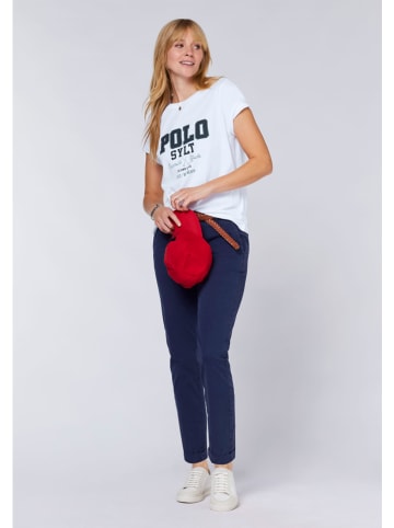 Polo Sylt Shirt in Weiß