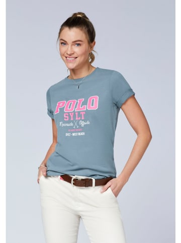 Polo Sylt Koszulka w kolorze turkusowym