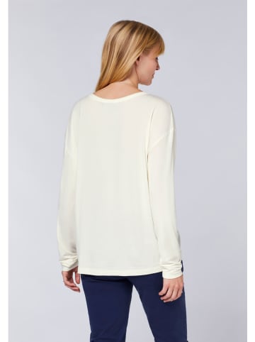 Polo Sylt Longsleeve in Creme