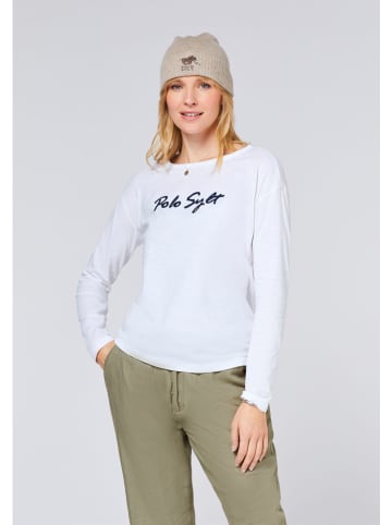 Polo Sylt Longsleeve in Weiß