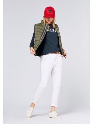 Polo Sylt Longsleeve in Dunkelblau