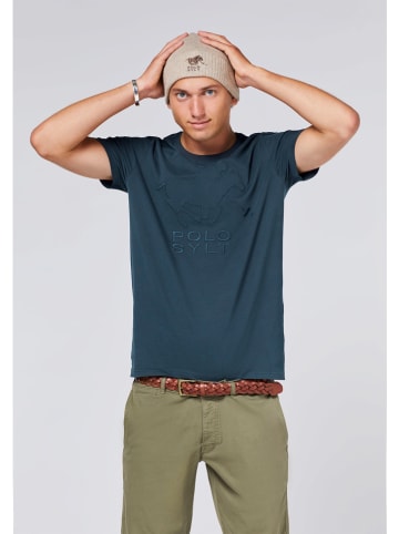 Polo Sylt Shirt in Dunkelblau