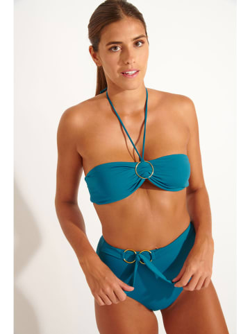 Livia Monte-Carlo Bikini-Hose "Belezas" in Türkis