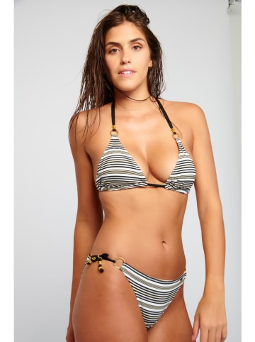 Livia Monte-Carlo Bikinislip "Alliage" zwart/wit