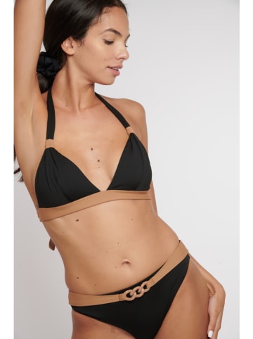 Livia Monte-Carlo Bikini-Hose "Duya" in Schwarz