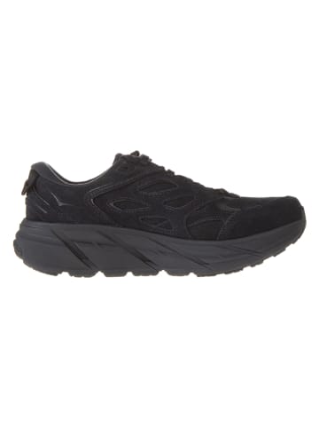 HOKA ONE ONE Buty "Clifton L Suede" w kolorze czarnym do biegania