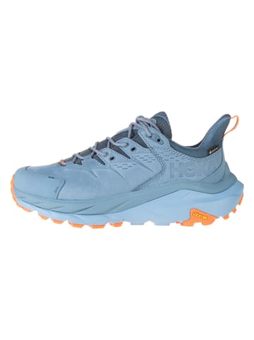 HOKA ONE ONE Buty "Kaha 2 low GTX" w kolorze pomarańczowo-błękitnym do biegania