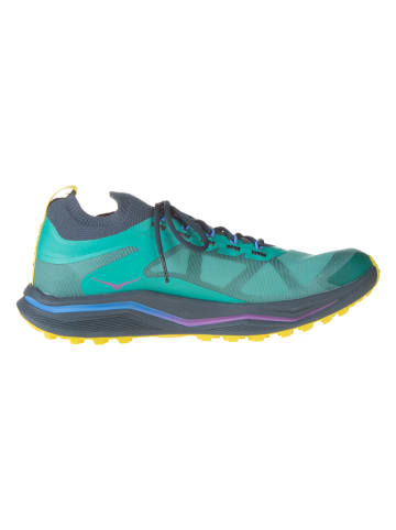 HOKA ONE ONE Hardloopschoenen "Zinal 2" turquoise/geel