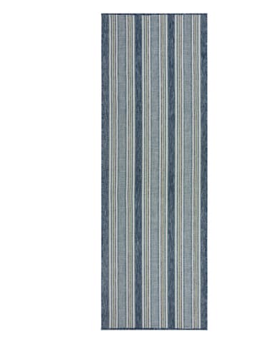 Flair Rugs Chodnik zewnętrzny  "Roma" w kolorze niebiesko-oliwkowym