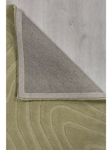 Flair Rugs Woll-Läufer "Mesmerise" in Khaki