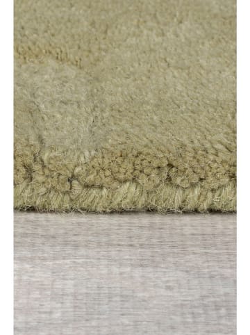 Flair Rugs Woll-Läufer "Mesmerise" in Khaki
