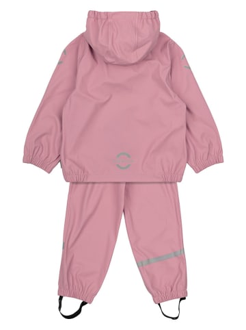 mikk-line 2-częściowy zestaw przeciwdeszczowy w kolorze jasnoróżowym