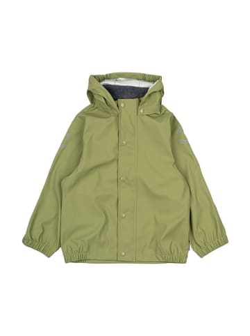 mikk-line 2-delige regenoutfit groen