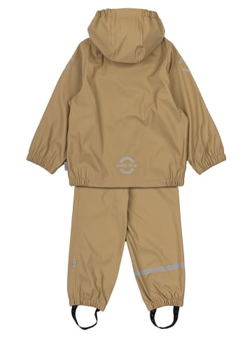 mikk-line 2tlg. Regenoutfit in Hellbraun