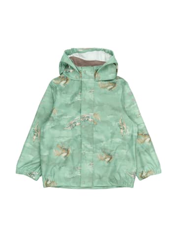 mikk-line 2-delige regenoutfit groen