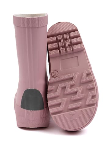mikk-line Gummistiefel in Altrosa