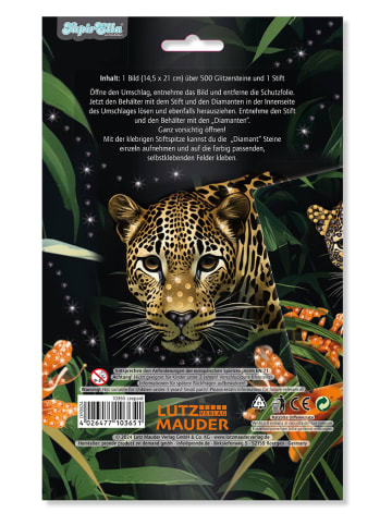 Lutz Mauder Diamantbild "Leopard" - ab 3 Jahren