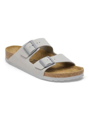 Birkenstock Pantoletten "Arizona" in Grau - Weite S