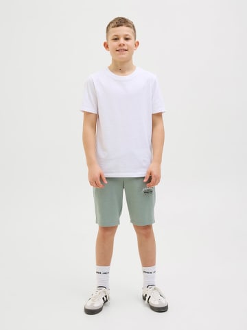 JACK & JONES Junior Sweatshorts in Grün