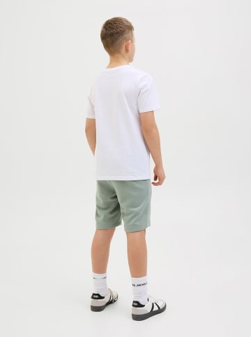 JACK & JONES Junior Szorty dresowe w kolorze zielonym