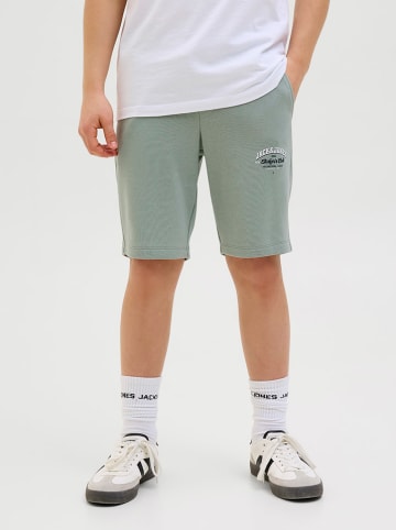 JACK & JONES Junior Szorty dresowe w kolorze zielonym