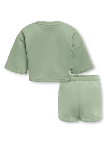 KIDS ONLY 2-częściowy zestaw "Lena" w kolorze zielonym
