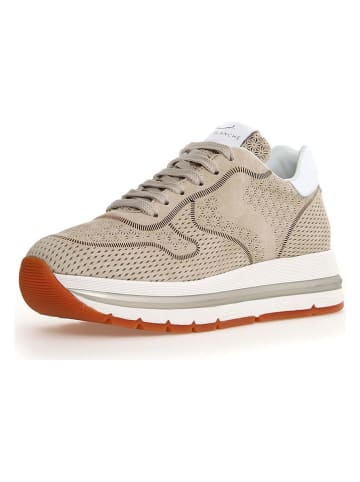 Voile Blanche Leder-Sneakers in Beige