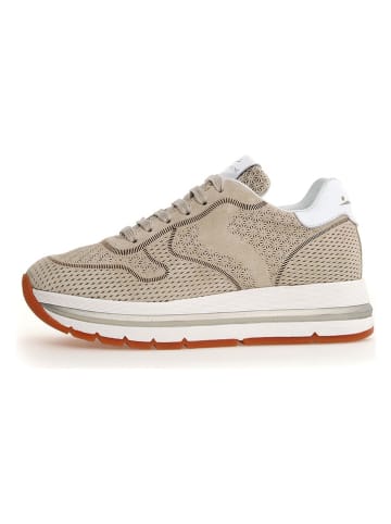 Voile Blanche Leder-Sneakers in Beige
