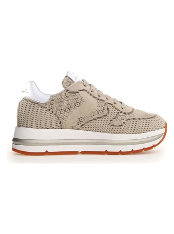 Voile Blanche Leder-Sneakers in Beige