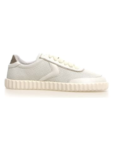 Voile Blanche Leren sneakers wit