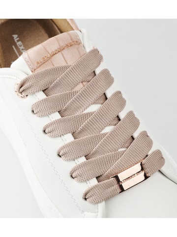 ALEXANDER SMITH Sneakersy w kolorze biało-jasnoróżowym