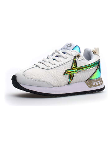 W6YZ Leder-Sneakers in Weiß
