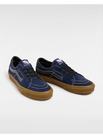 Vans Leder-Sneakers in Dunkelblau