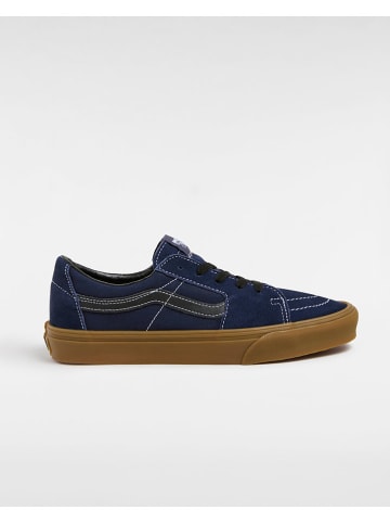 Vans Skórzane sneakersy w kolorze granatowym