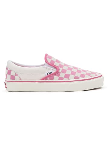 Vans Slippersy w kolorze różowo-białym