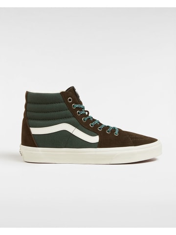 Vans Leren sneakers bruin/kaki