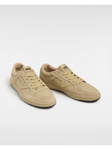 Vans Skórzane sneakersy w kolorze beżowym