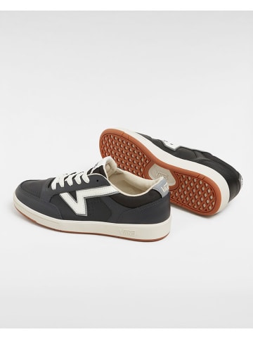 Vans Leder-Sneakers in Schwarz