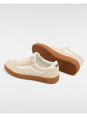 Vans Skórzane sneakersy w kolorze beżowym