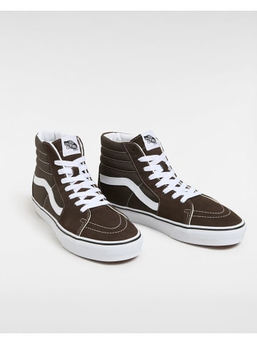 Vans Skórzane sneakersy w kolorze khaki