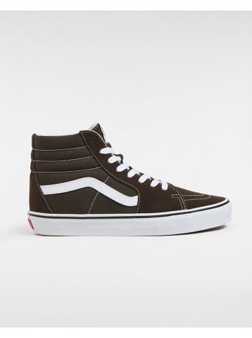 Vans Leder-Sneakers in Khaki