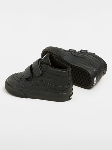 Vans Skórzane sneakersy w kolorze czarnym