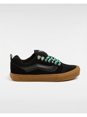 Vans Leder-Sneakers in Schwarz