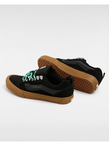 Vans Leder-Sneakers in Schwarz